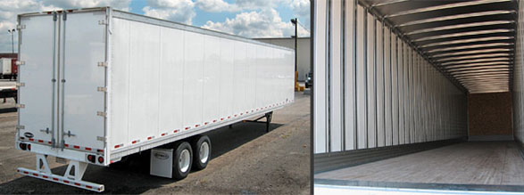 OTR Trailer Rental In Texas - 53-Foot Spring and Air Ride ...